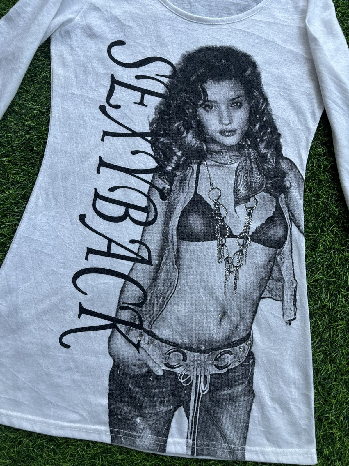 Hysteric Glamour Y2k Opium Sexyback Women's Style Longsleeve Size M / US 6-8 / IT 42-44 - 3 Thumbnail
