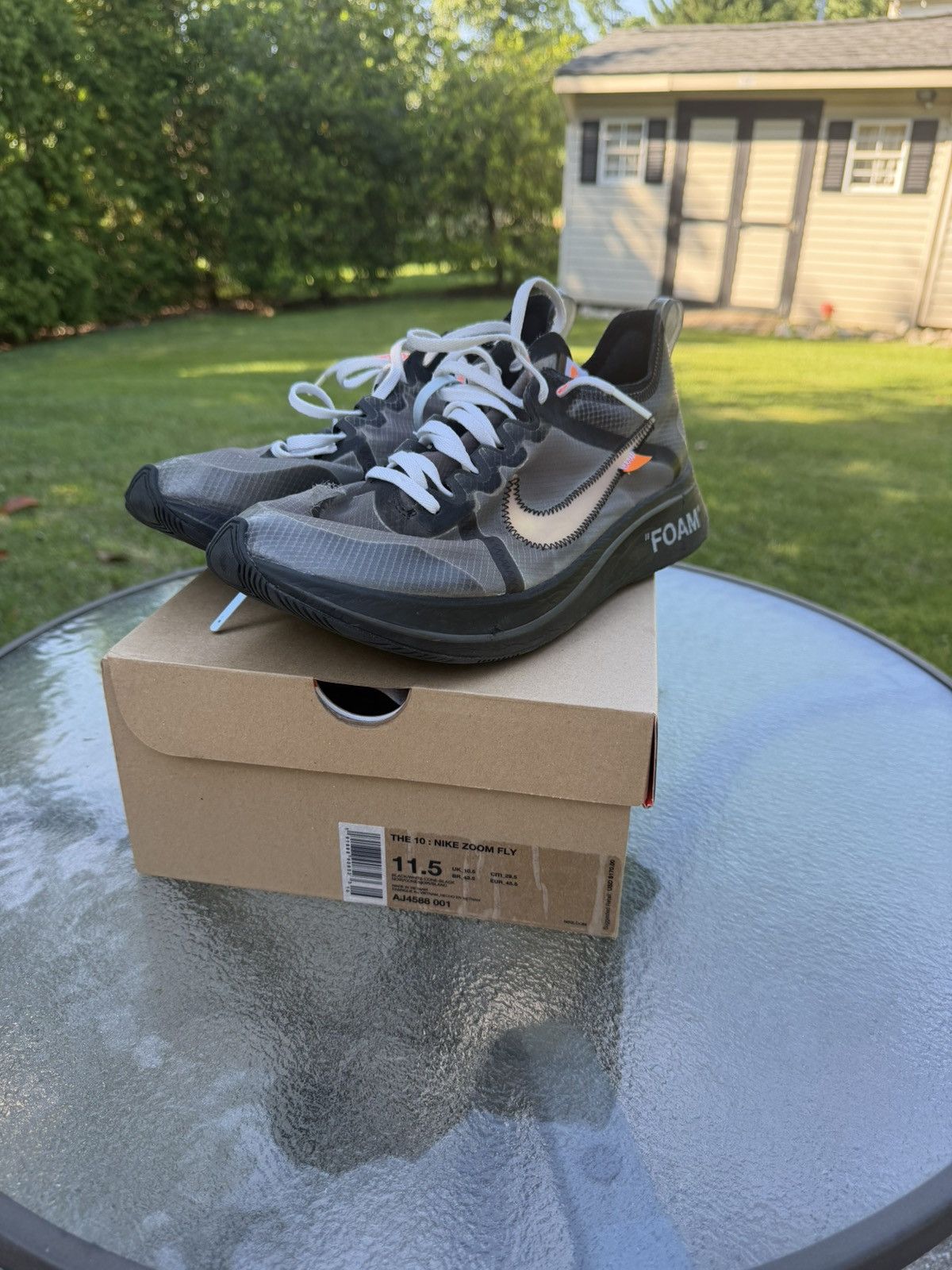 Off-White Off-White x Nike Zoom Fly SP | Grailed