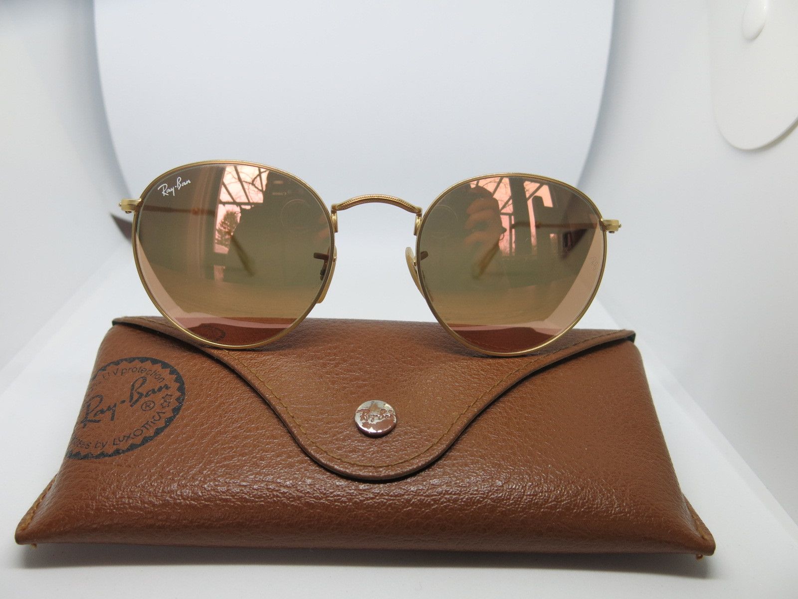 Ray ban round metal sizes sales