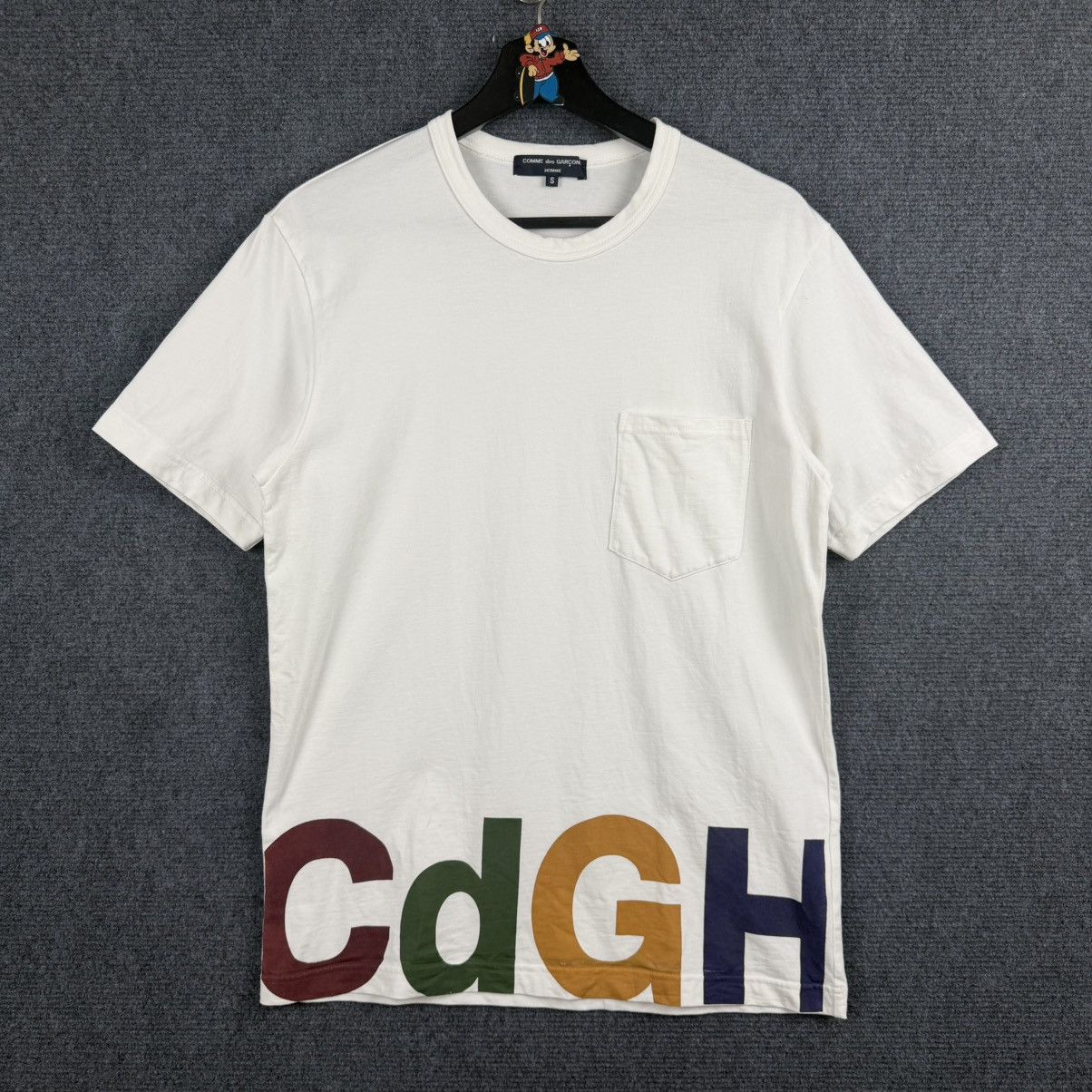 Bape × Comme des Garcons BAPE X CDG Osaka Pocket Tee White | Grailed
