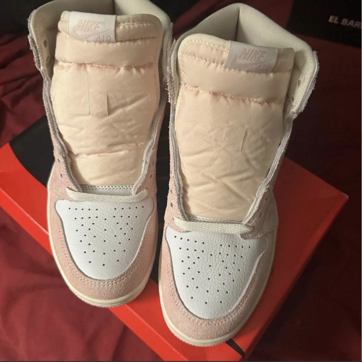 Jordan 1 washed pink