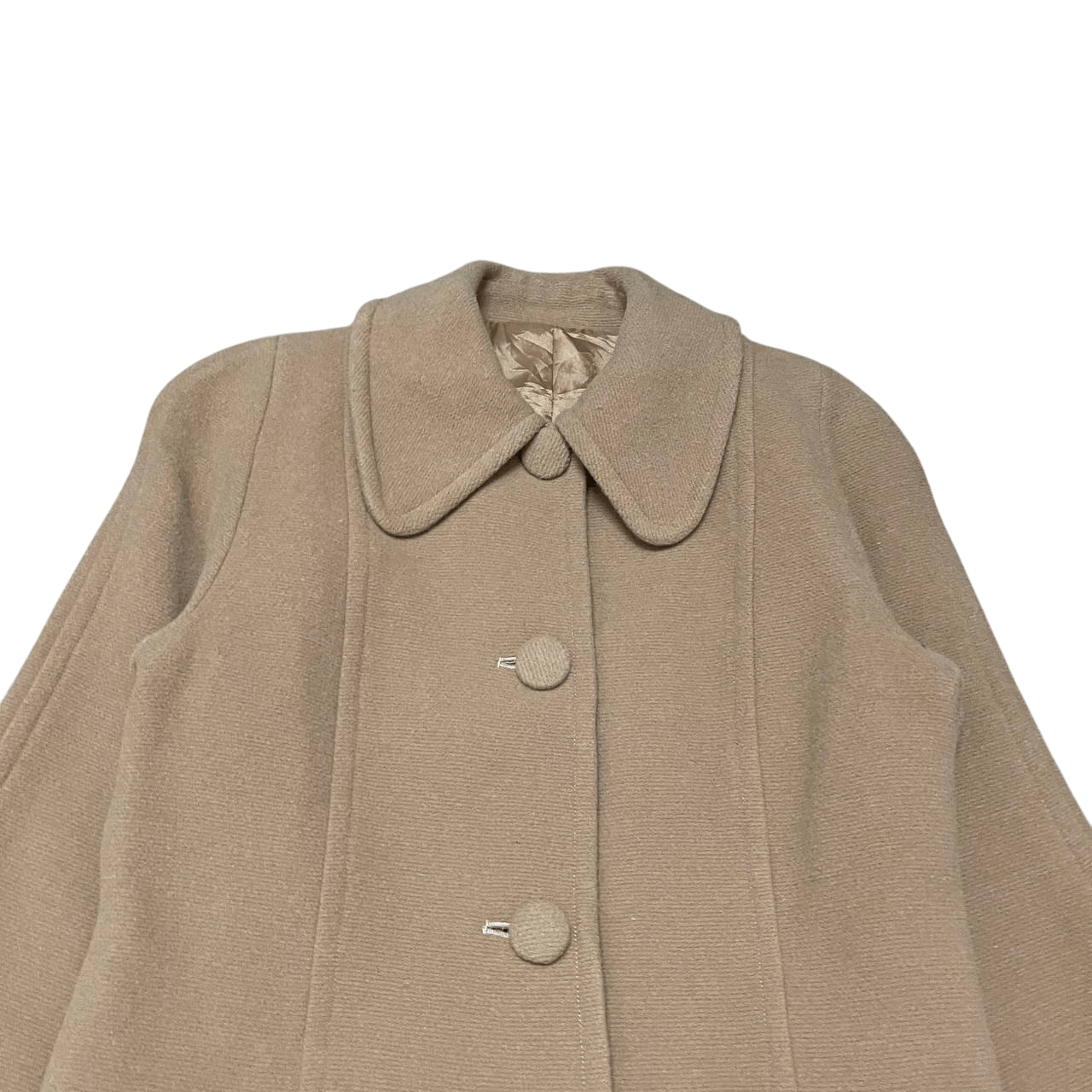 Japanese Brand Vintage A.O. Atsuki Onishi Wool Coat Size S / US 4 / IT 40 - 2 Thumbnail