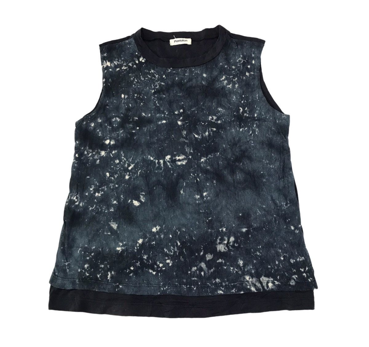 Issey Miyake Plantation Issey Miyake Acid Wash Design Sleeveless Tee Size US S / EU 44-46 / 1 - 1 Thumbnail
