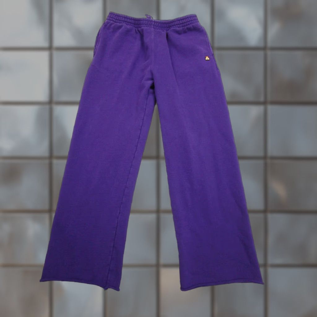 Teddy Fresh Teddy Fresh Sweatpants Mens XL Purple Fleece Pockets Drawstring Elastic Waist Size US 36 / EU 52 - 1 Thumbnail