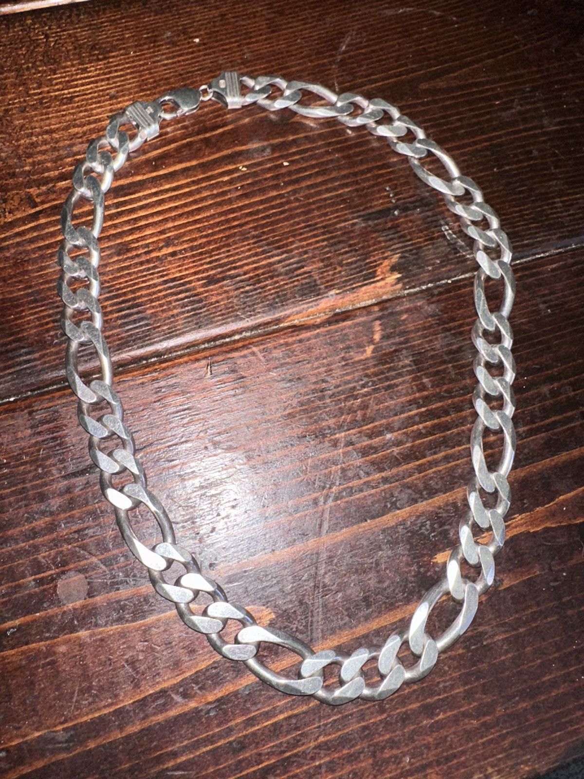 Other Sterling silver 925 Figaro link chain 20” 13mm 123grams Size ONE SIZE - 2 Thumbnail
