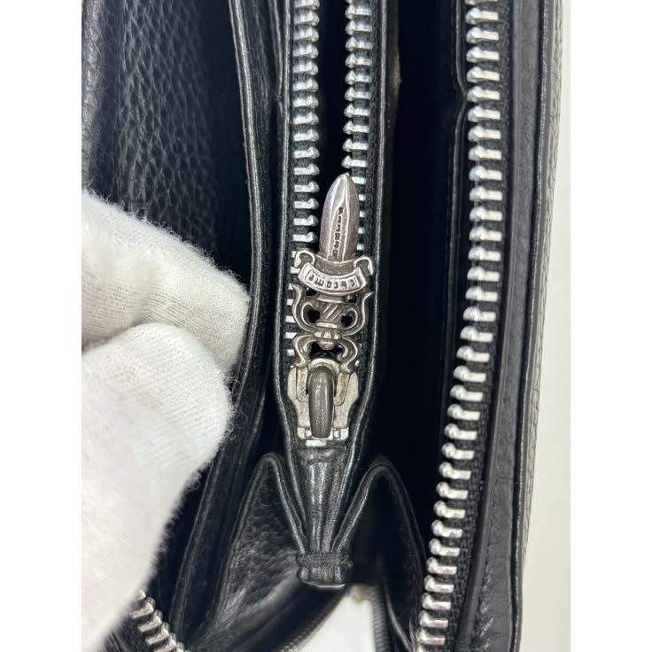 Chrome Hearts CH Rec F Zip Wallet Filigree Plus Size ONE SIZE - 8 Thumbnail