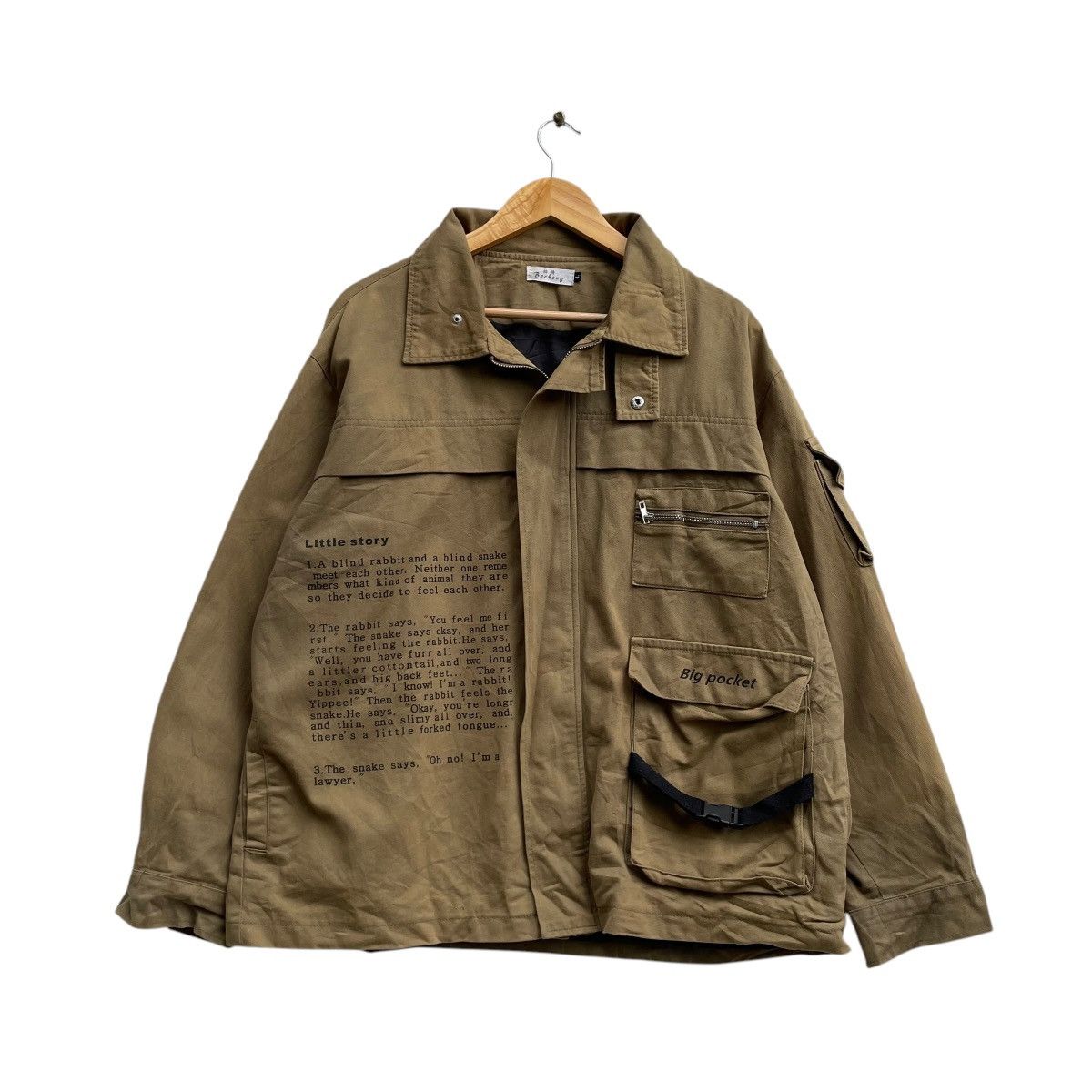 Issey Miyake × Japanese Brand Japanese Brand Bocheng Multi Pocket Tactical Style Jacket Size US L / EU 52-54 / 3 - 1 Thumbnail