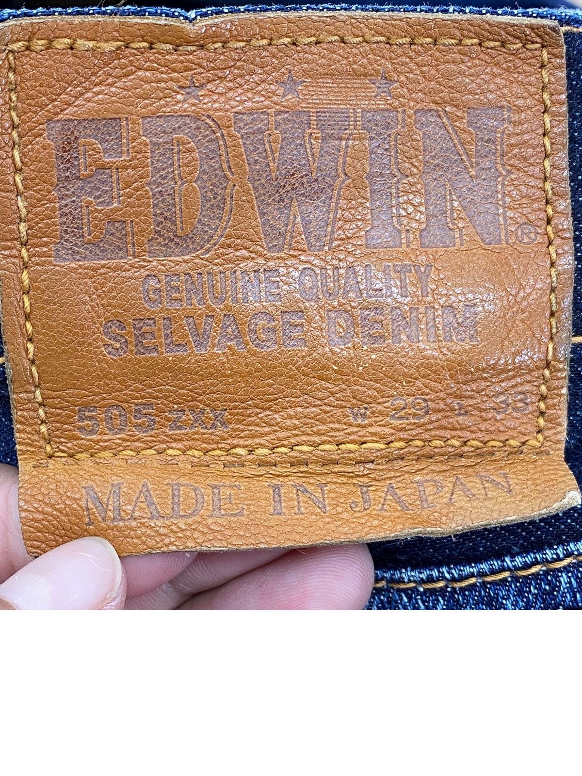 Edwin Edwin X Selvage Blue Wash Whiskered Style Loose Jeans Size US 31 - 12 Thumbnail