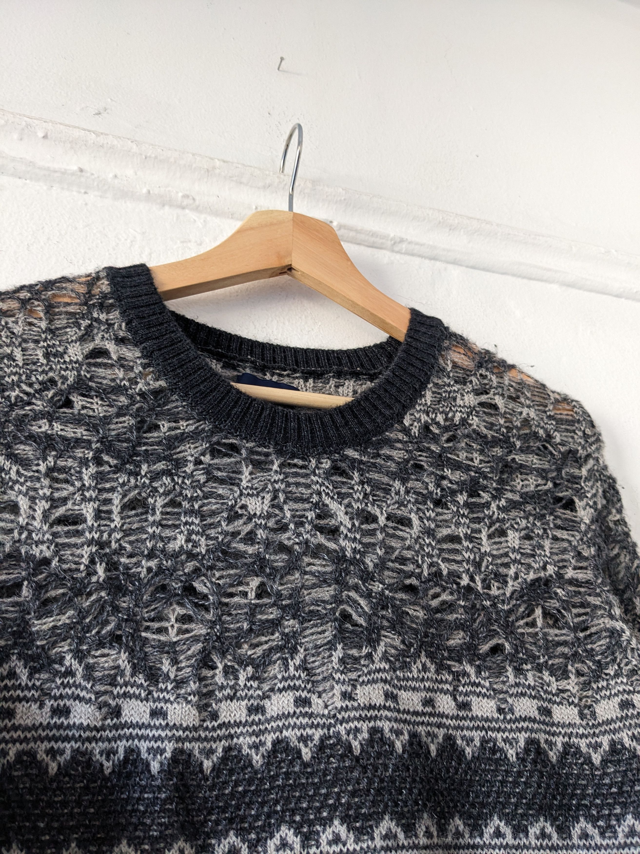 Maison MIHARA YASUHIRO "Static" Loose Gauge Knit Sweater Size US M / EU 48-50 / 2 - 3 Thumbnail