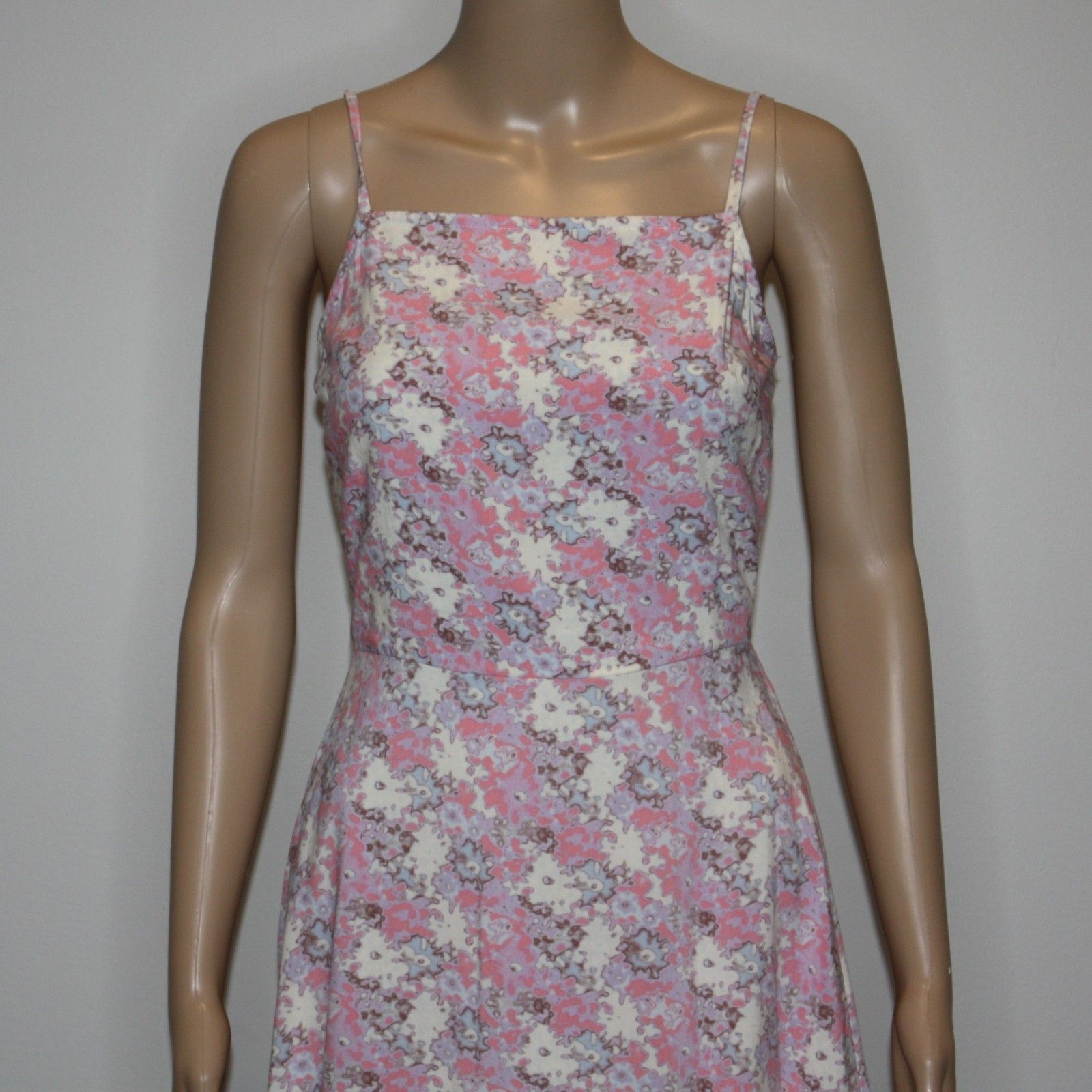 Other Abound Square Neck Printed Pink Mini Dress in Flower Haze Size XS / US 0-2 / IT 36-38 - 4 Thumbnail