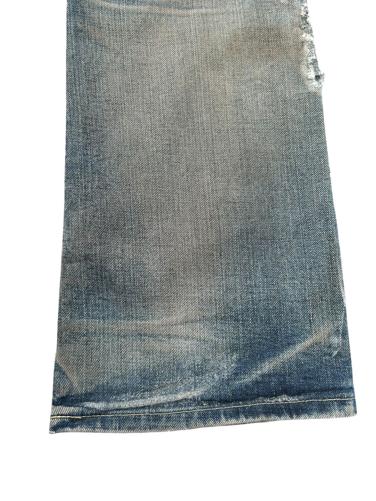 Kapital Rusty Flare Vintage Lee Distressed Denim Jeans Size US 31 - 18 Thumbnail
