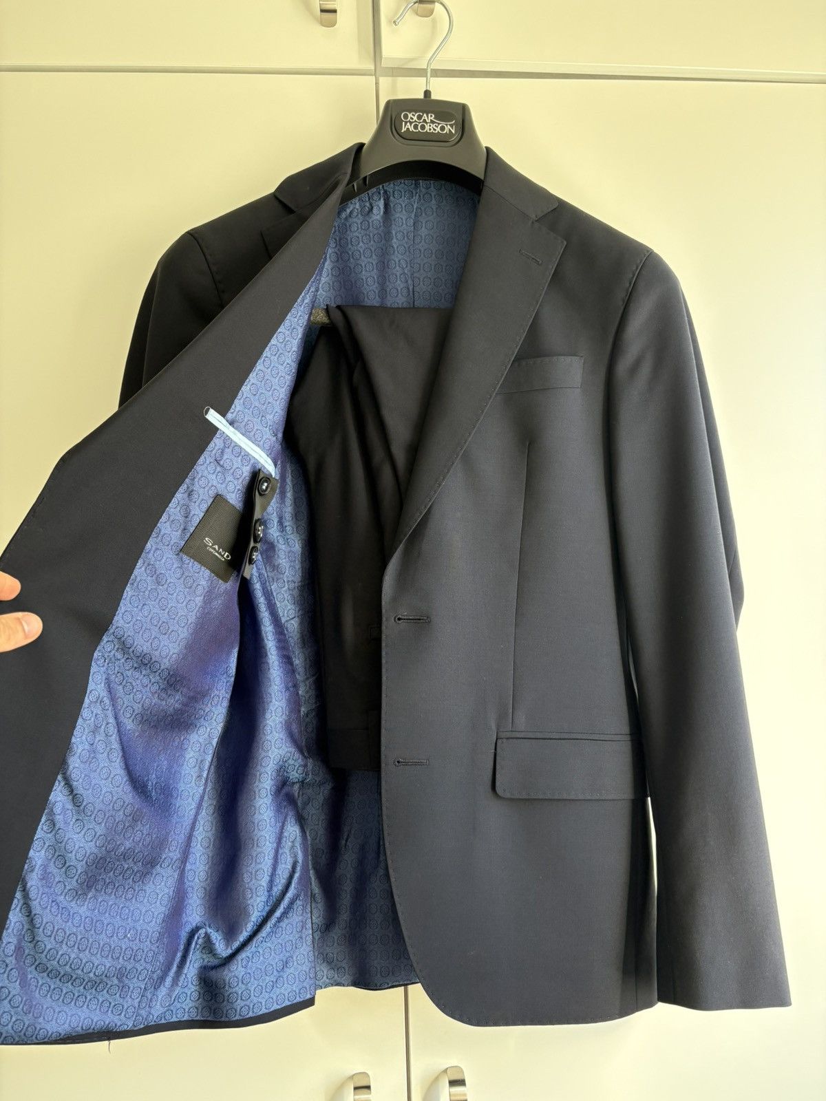 SAND Dark-blue suit from SAND Copenhagen Size 46R - 1 Thumbnail