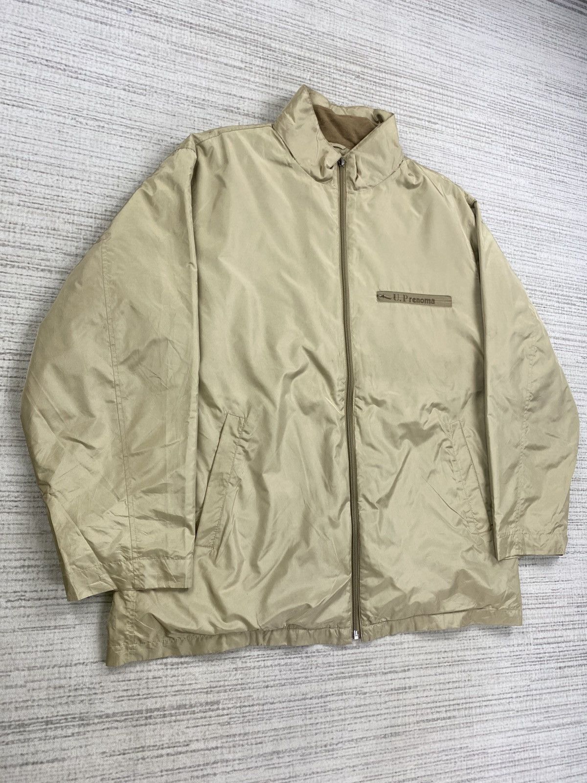 Japanese Brand × Renoma × Vintage Vintage U.Prenoma Nice Outdoor Style Nylon Zipper Jacket Size US L / EU 52-54 / 3 - 3 Thumbnail