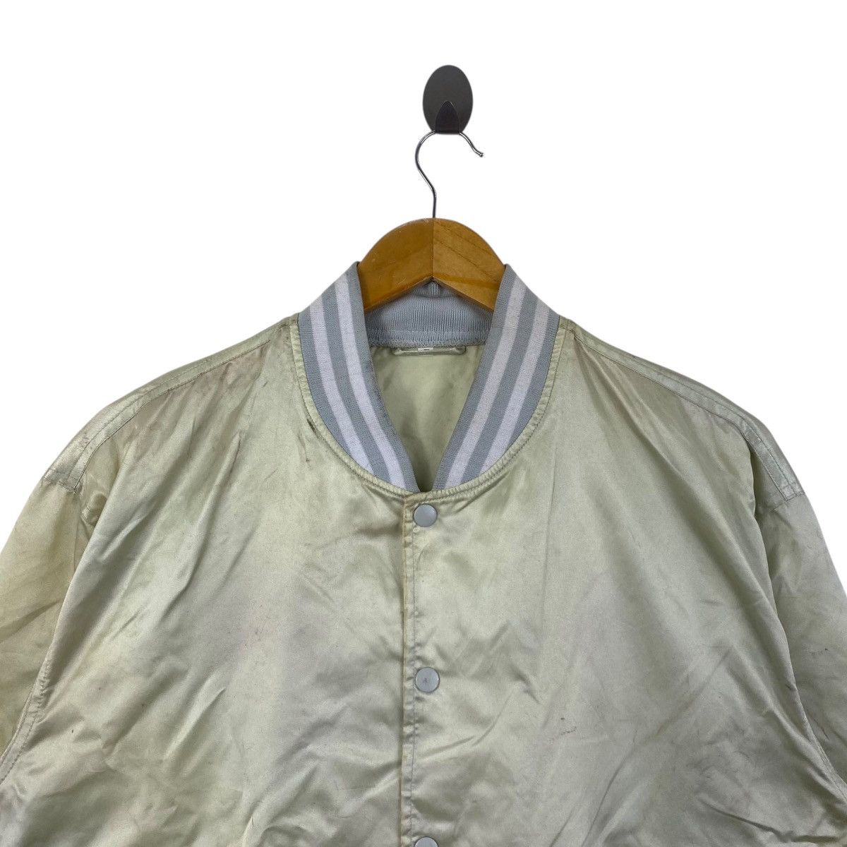 Vintage Vintage 90s Team Scratch Jacket Big Logo Spellout Sportswear Size US L / EU 52-54 / 3 - 2 Thumbnail