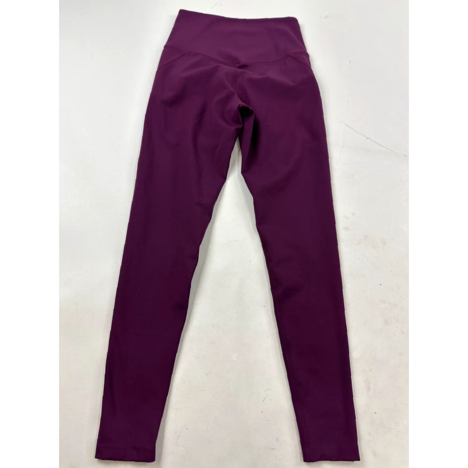 Girlfriend Collective VINTAGE? No. Actually: Girlfriend Collective Leggings Womens Small Purple High Waist Stretch Skinny Leg Size 28" / US 6 / IT 42 - 2 Thumbnail