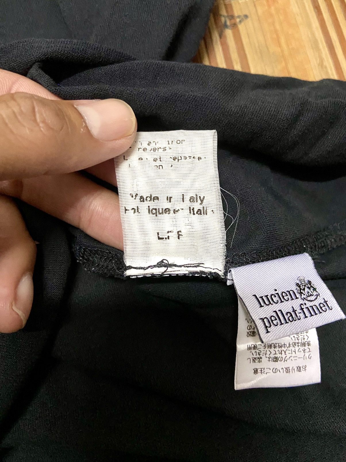Lucien Pellat-Finet LUCIEN PELLAT FINET CUT & SEWN TEE Size US S / EU 44-46 / 1 - 15 Thumbnail