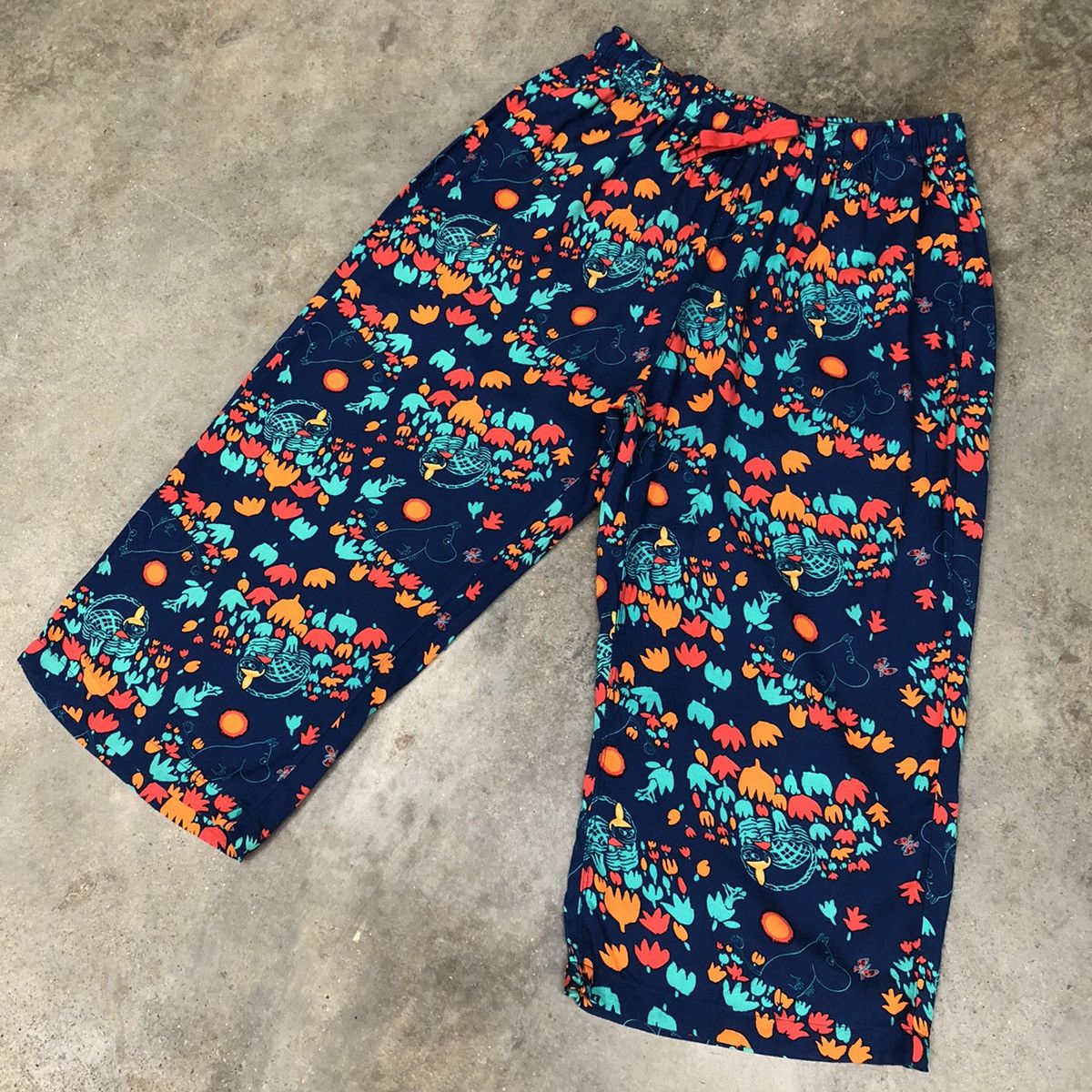 Cartoon Network × Japanese Brand × Uniqlo Uniqlo x Moomin Relaco3/4 Unisex Pants Size US 27 - 3 Thumbnail