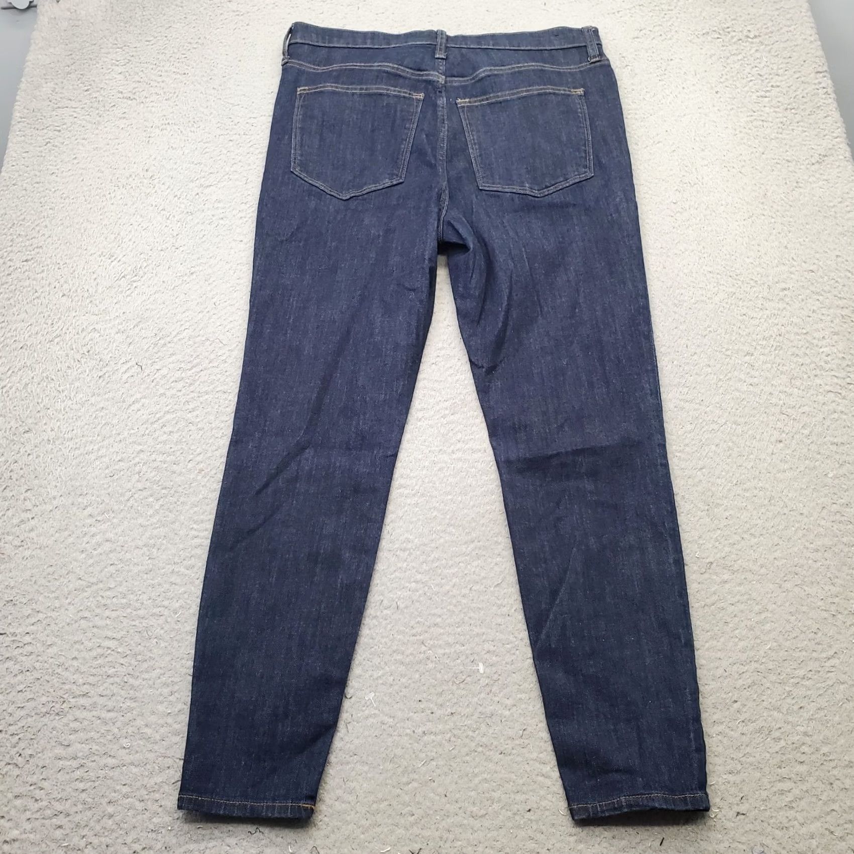 J.Crew J.CREW Skinny Jeans Womens 31 Blue Denim High Rise 5-Pocket Design Size 24" / US 00 / IT 34 - 2 Thumbnail