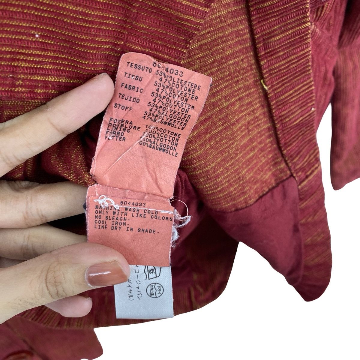 Max Mara Vintage MAX&C0 Active Corduroy Blazer Jacket Tailored Size S / US 4 / IT 40 - 9 Thumbnail
