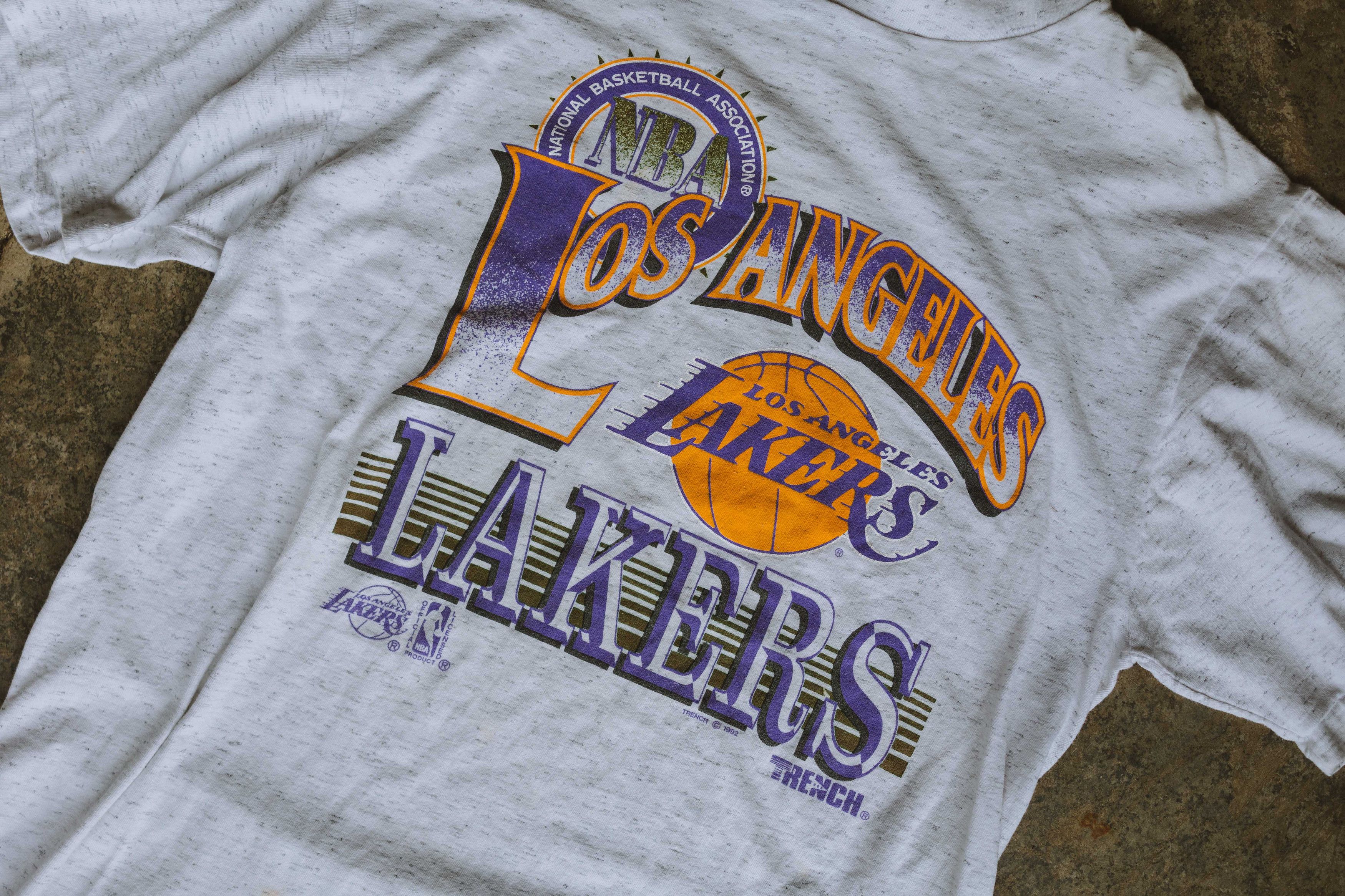 American Trench 90s Lakers T-shirt Size US L / EU 52-54 / 3 - 2 Thumbnail