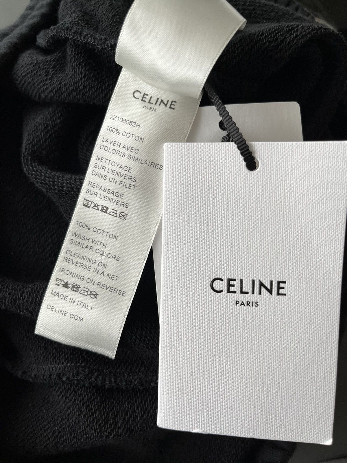 Celine × Hedi Slimane Super Runway RARE Celine By Hedi Chain Sweatpants Brand New Size US 35 - 11 Thumbnail
