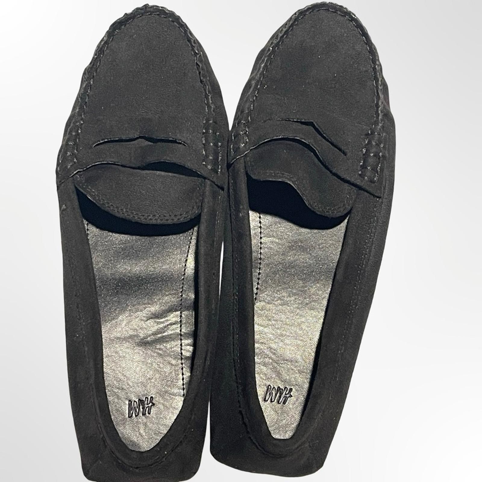 H&M H&M Black Suede Penny Loafers - Women size 7 NWOT Size US 7 / IT 37 - 5 Thumbnail