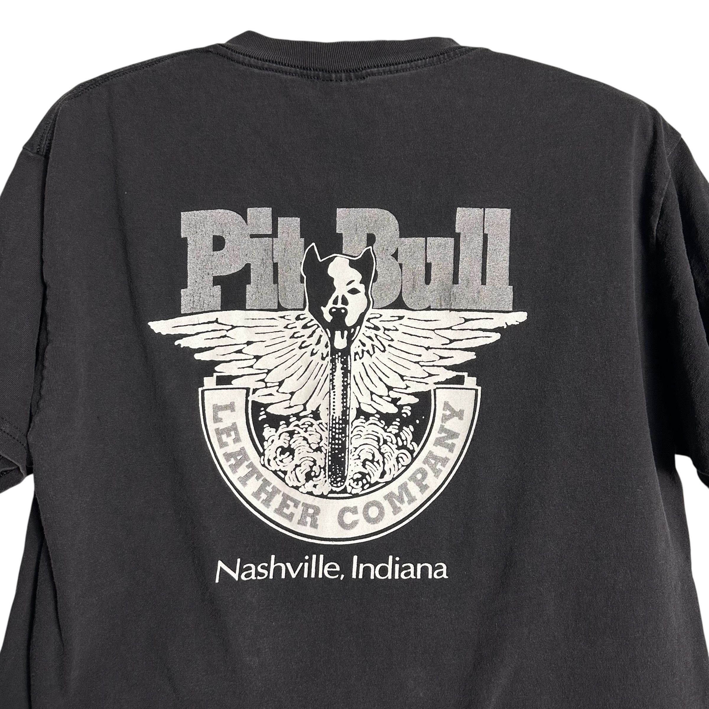 Other 🔥RARE🔥Vintage Pit Bull Leather Company Promo T-shirt Size US L / EU 52-54 / 3 - 5 Thumbnail