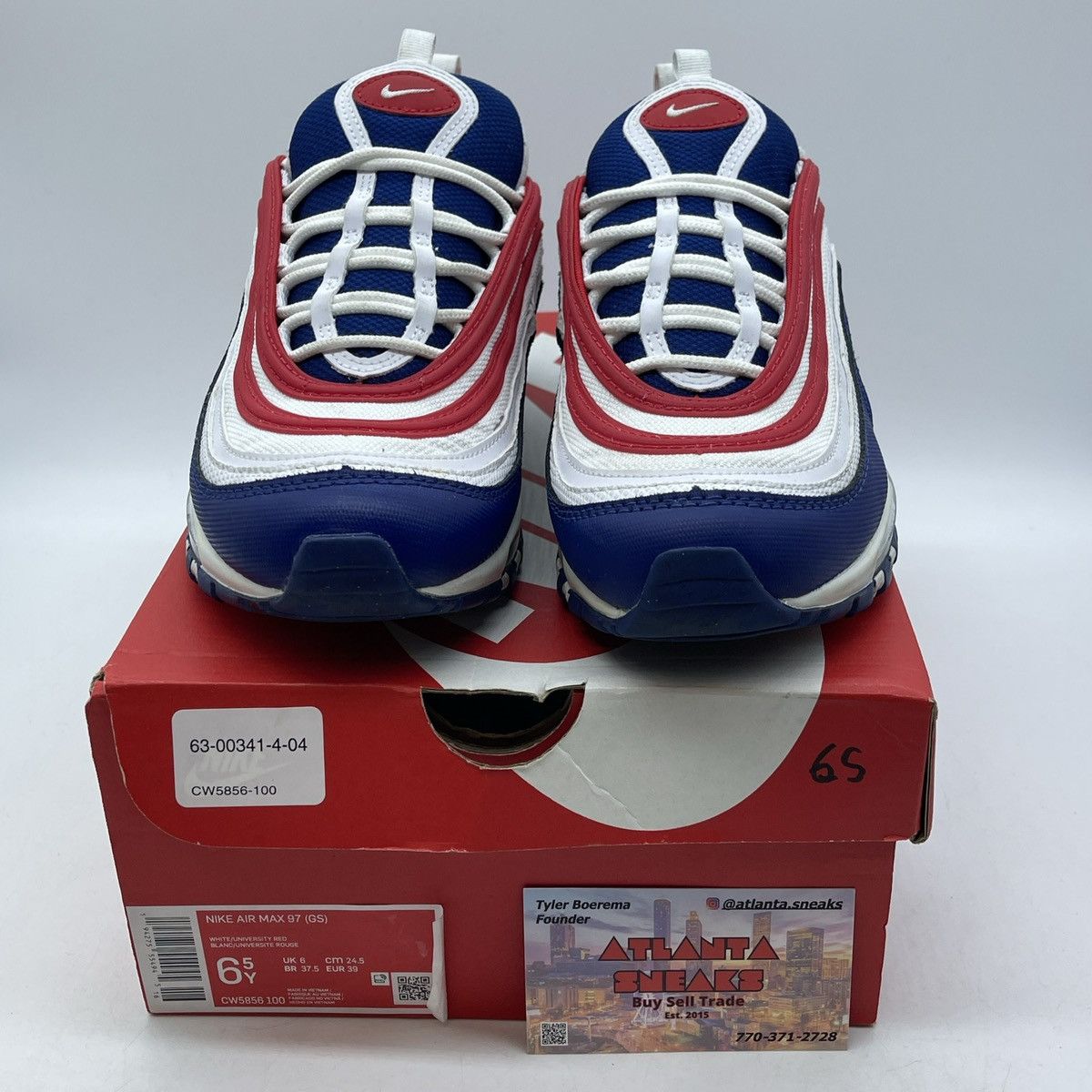 Nike Air max 97 USA Size US 6.5 / EU 39-40 - 2 Thumbnail