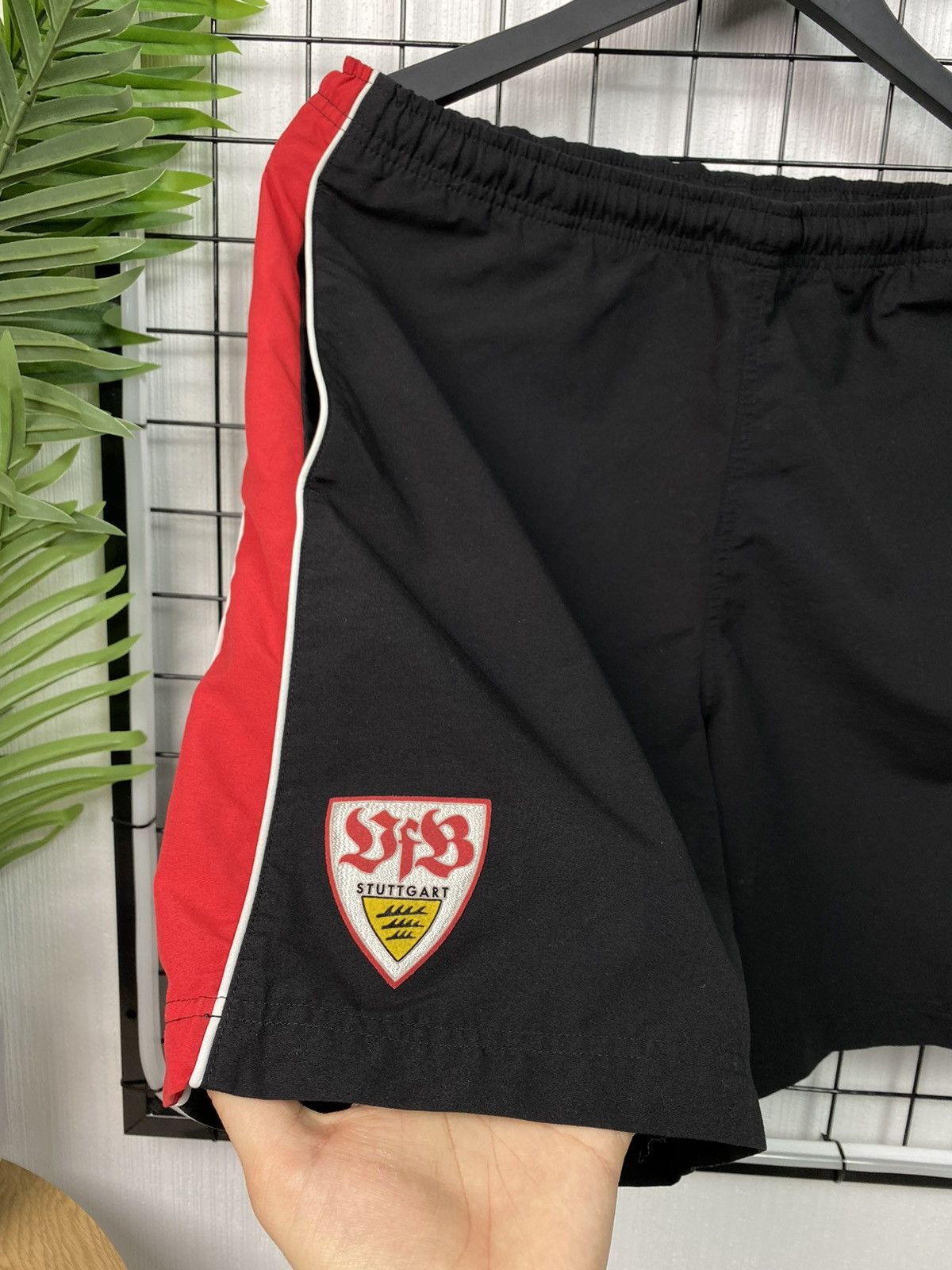 Puma × Vintage VfB Stuttgart PUMA 00’s Football Soccer Shorts Vintage Size US 30 / EU 46 - 3 Thumbnail