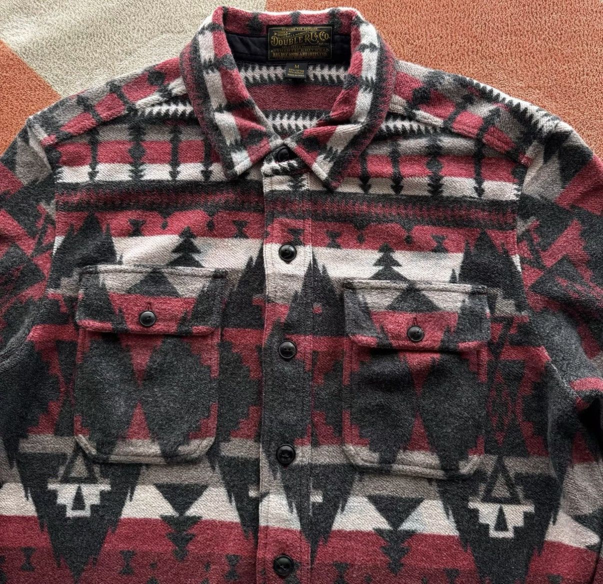 Ralph Lauren RRL Ralph Lauren Southwest Heavy Shirt K22 Size US M / EU 48-50 / 2 - 2 Thumbnail