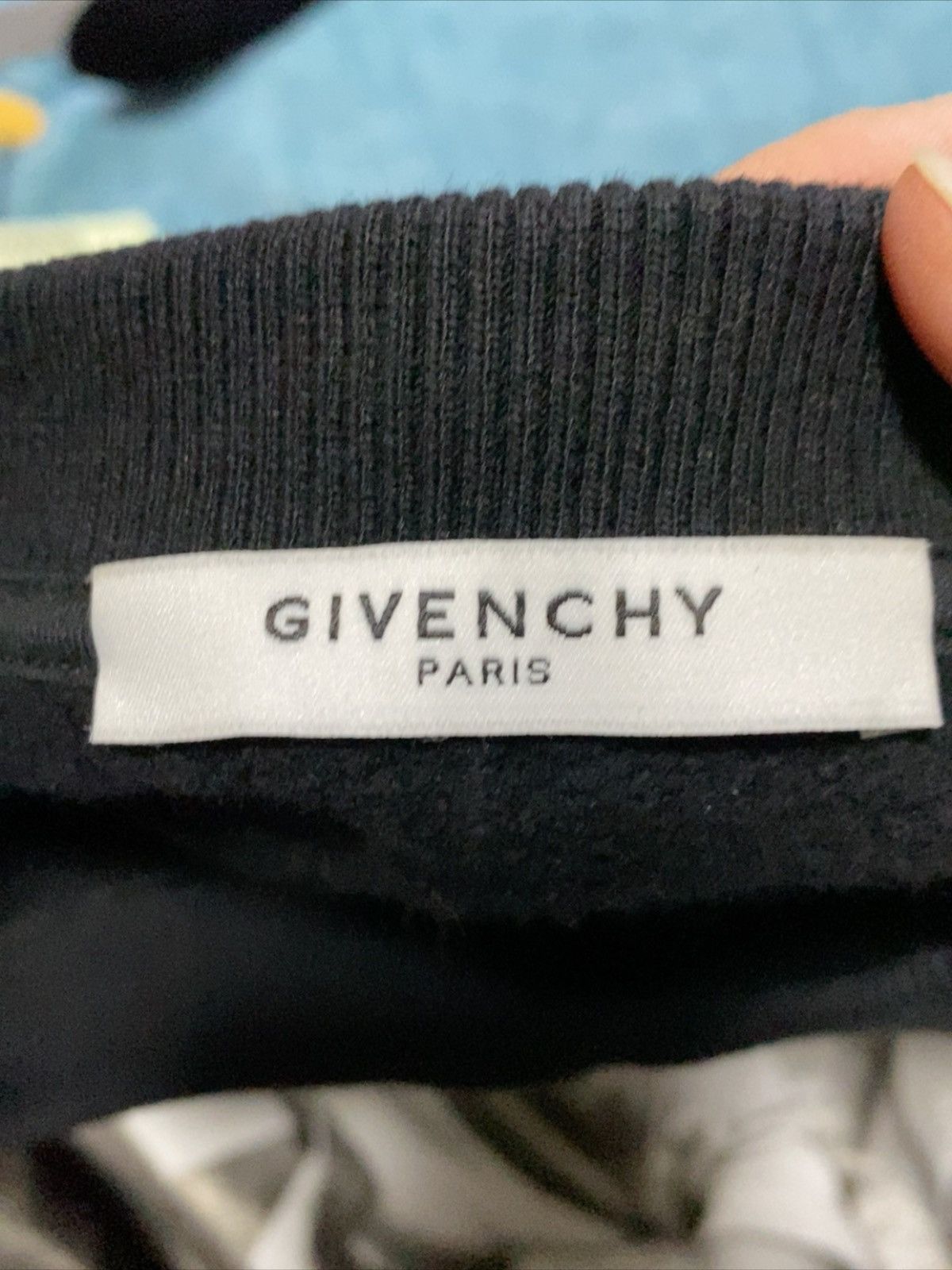 Givenchy Givenchy Black Printed Cotton Sweatshirt S Size US S / EU 44-46 / 1 - 5 Thumbnail