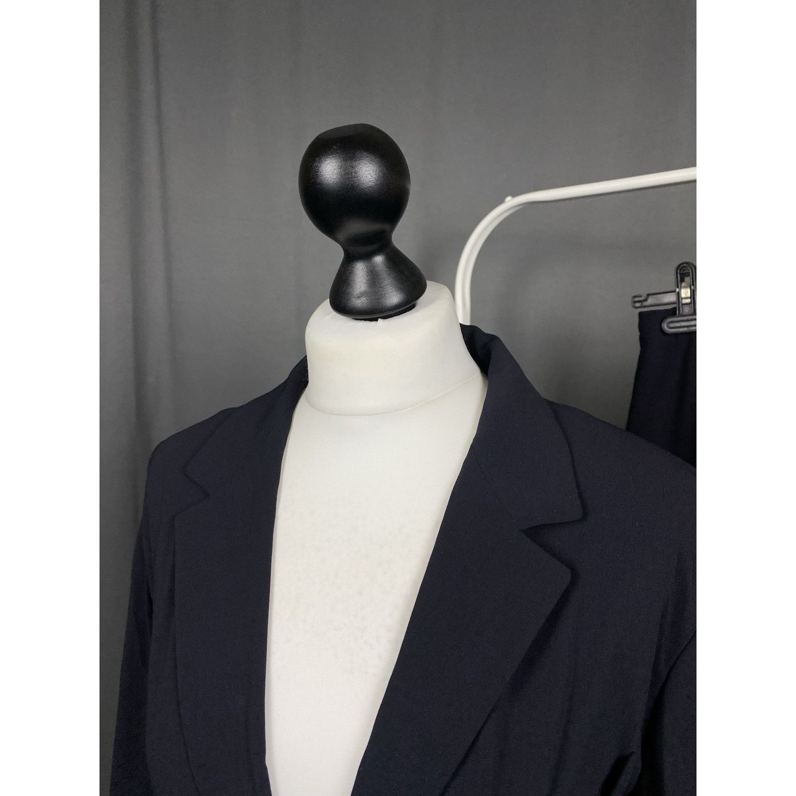 Jil Sander Jil Sander Vintage Classic Women's Black Wool 2 Piece Skirt Size S / US 4 / IT 40 - 5 Thumbnail