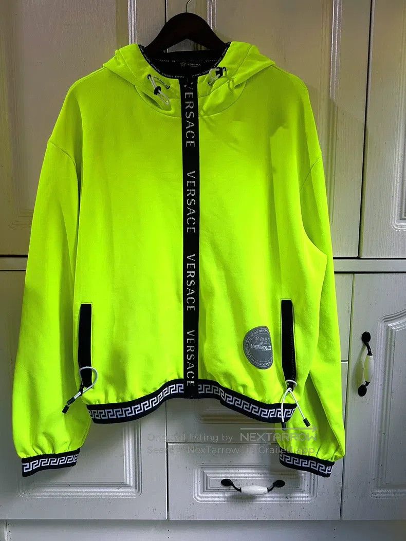Versace Versace Add a cotton fleece hoodie jacket Size US XXL / EU 58 / 5 - 1 Thumbnail