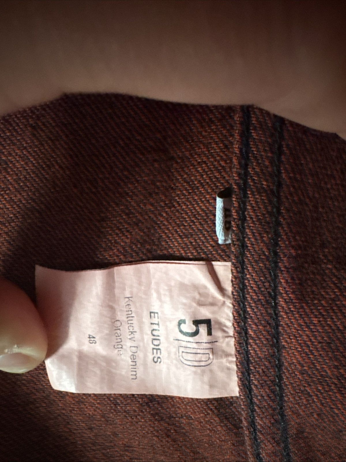 Etudes Etudes Acid Wash Denim Vest RARE Size US M / EU 48-50 / 2 - 5 Thumbnail