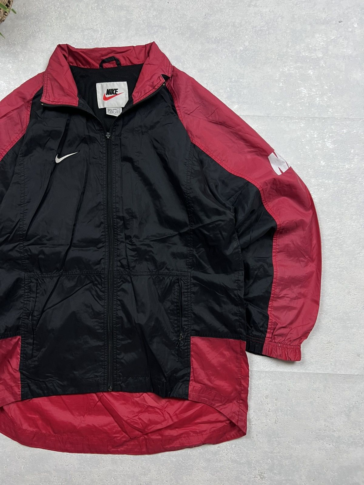 Nike 90s Nike Triple Logo Vintage Y2K Oversized Retro Jacket Size US L / EU 52-54 / 3 - 3 Thumbnail