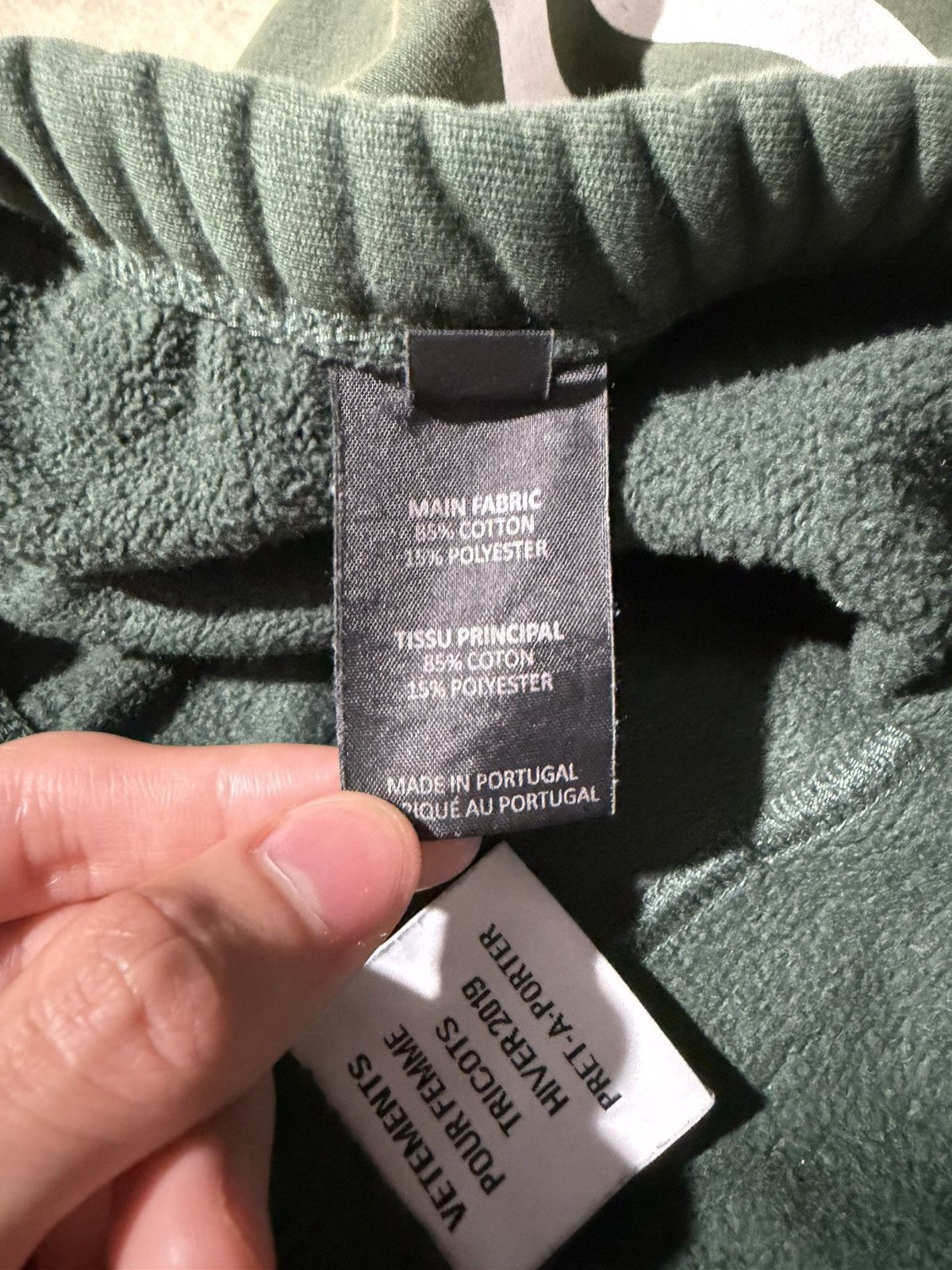 Vetements Vetements aw19 Green Logo Sweatpants Size US 29 - 4 Thumbnail