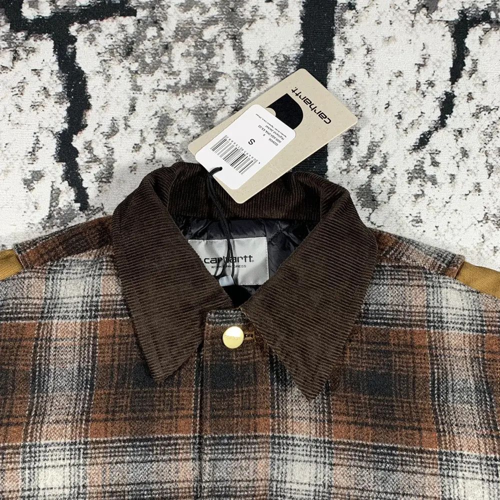Carhartt CARHARTT HIGHLAND JACKET DENIM WOOL AMERICAN STYLE Size US S / EU 44-46 / 1 - 4 Thumbnail