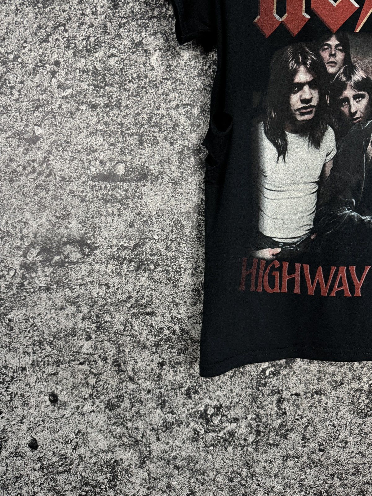 AC/DC AC/DC Highway To Hell Factory-Distressed T-Shirt Rock Tee Size US S / EU 44-46 / 1 - 4 Thumbnail