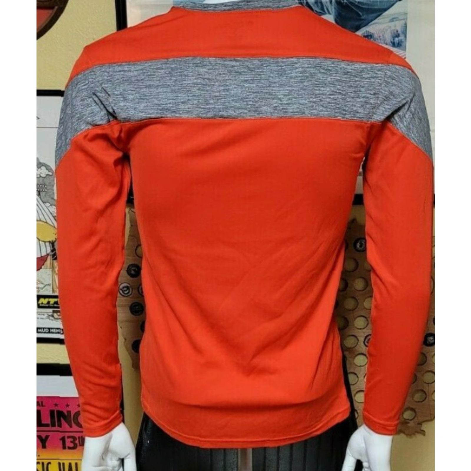 Holloway Fort Jennings Musketeers Long Sleeve T Shirt Small S Orange Holloway Graphic Tee Mens Size US S / EU 44-46 / 1 - 3 Thumbnail