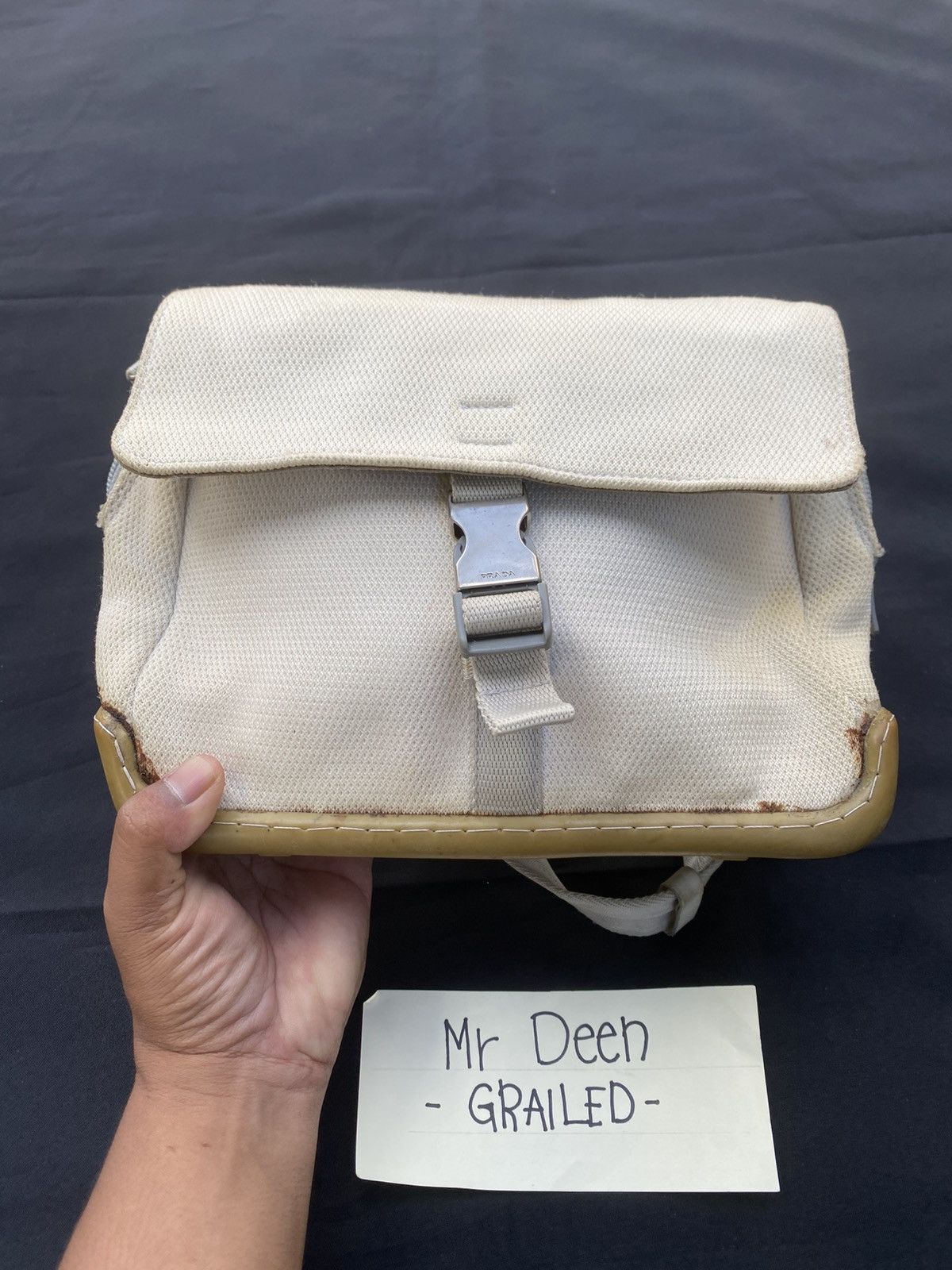 Prada Rare Vintage Prada Sling Bag Size ONE SIZE - 11 Thumbnail