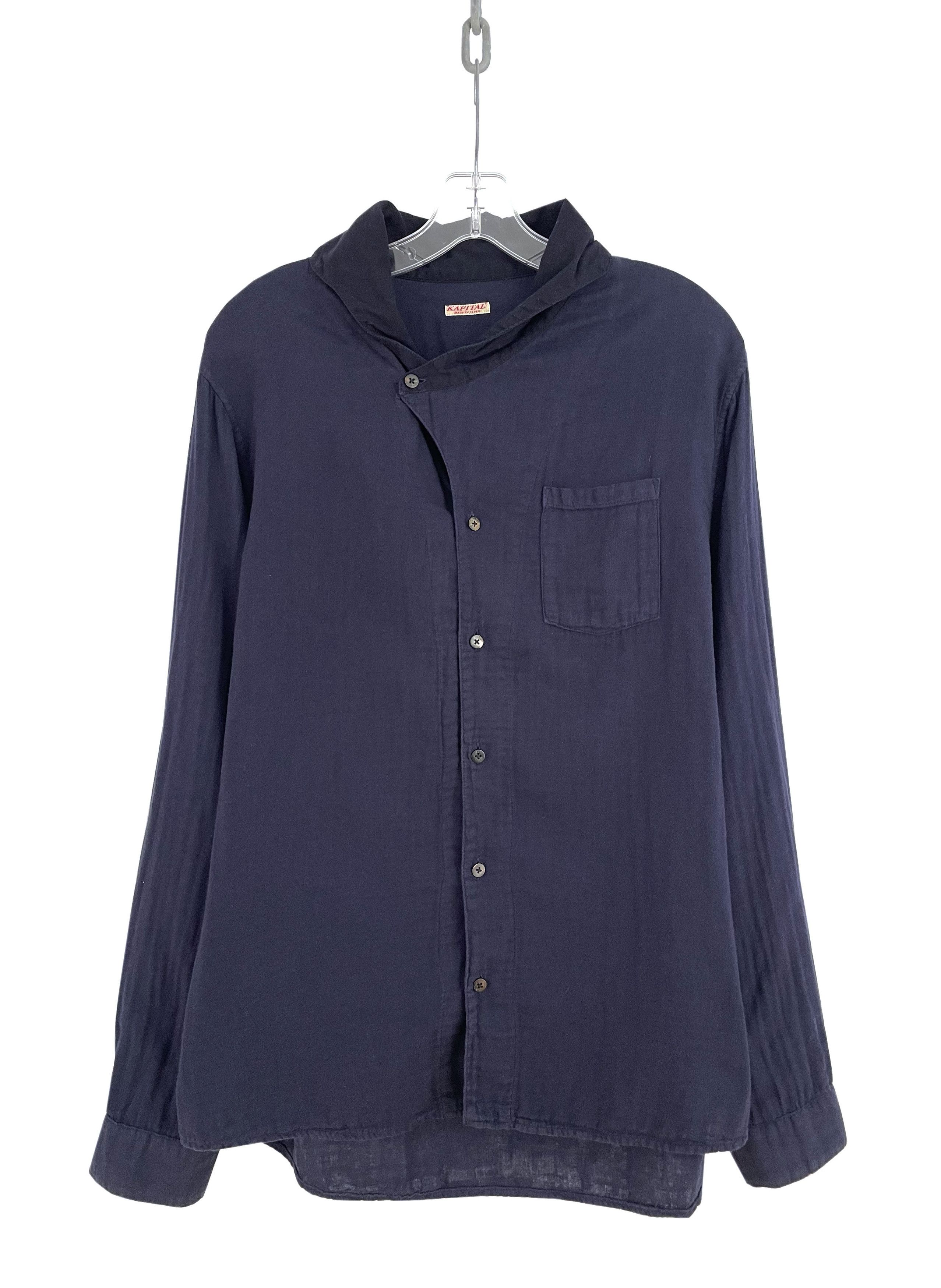 Kapital Asymmetrical Shirt Size US L / EU 52-54 / 3 - 1 Thumbnail