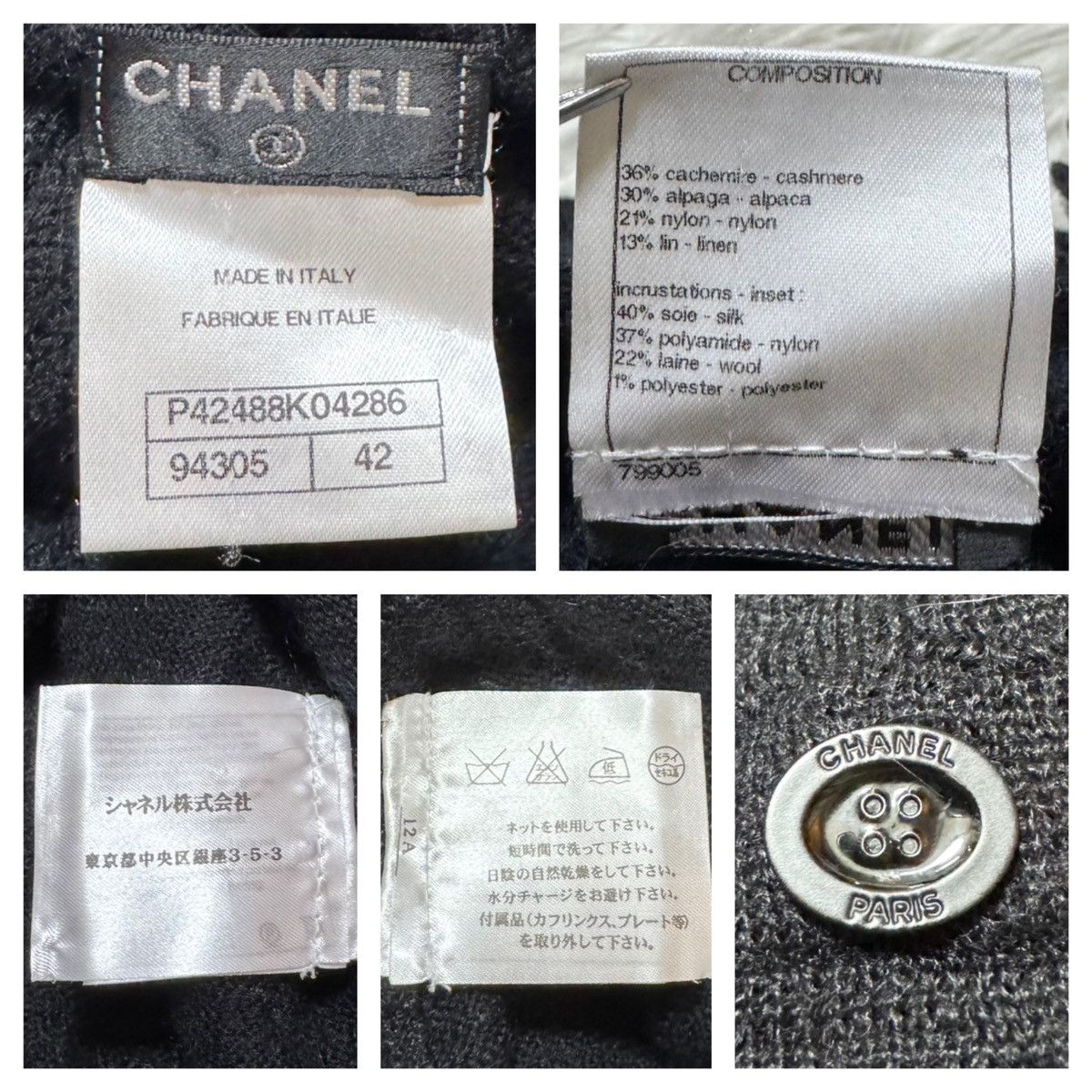 Champion Excellent Condition Runway Chanel Turtleneck Sweater Size M / US 6-8 / IT 42-44 - 2 Thumbnail