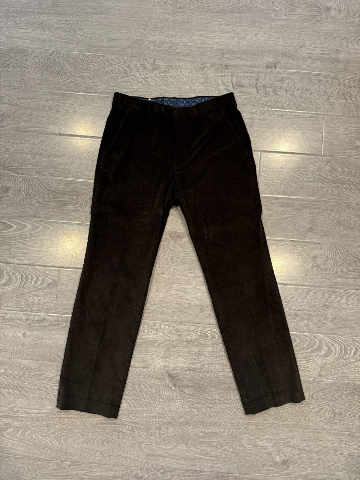 Lauren Ralph Lauren Lauren Ralph Lauren Men’s Classic-Fit Brown Corduroy Pants Size US 32 / EU 48 - 1 Thumbnail