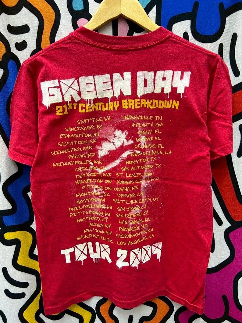 Vintage Vintage 2000s Green Day tshirt size S Size US S / EU 44-46 / 1 - 3 Thumbnail