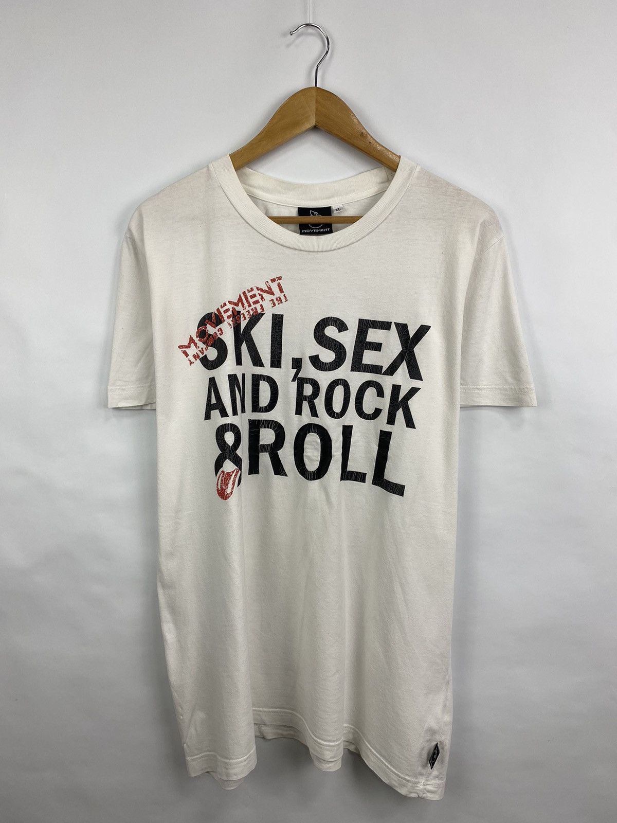Band Tees × Vintage Vintage Movement Ski Sex And Rock and Roll t-shirt rare hype Size US L / EU 52-54 / 3 - 3 Thumbnail