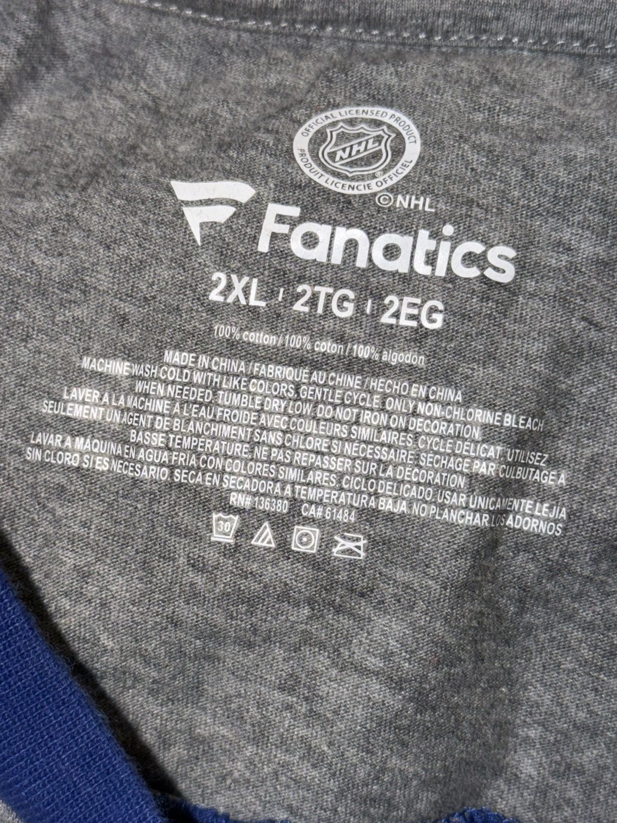 NHL NHL Toronto Maple Leafs Graphic Men’s 2XL Used Pre Owned Size US XXL / EU 58 / 5 - 5 Thumbnail