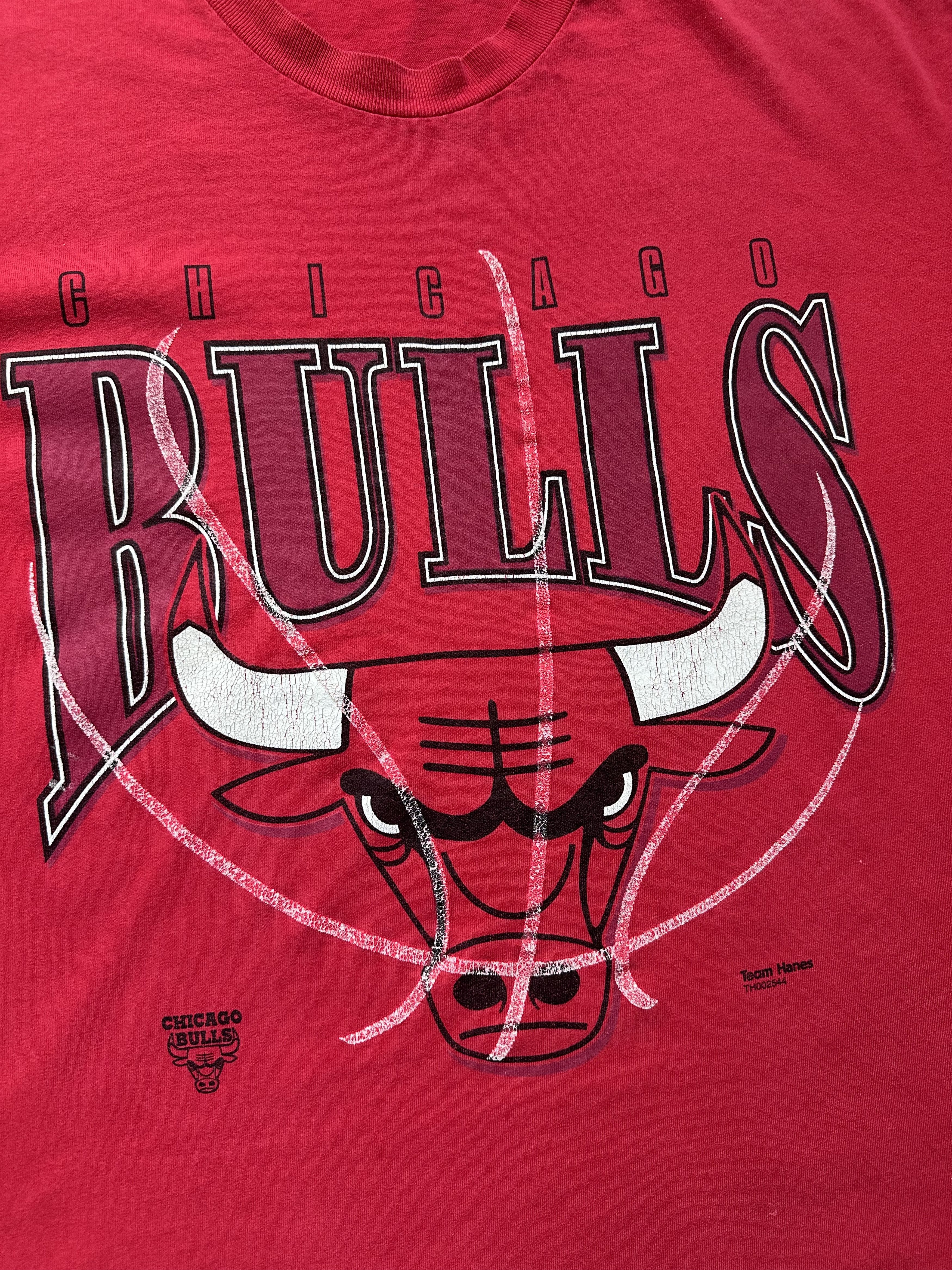Vintage Chicago Bulls vintage t shirt Size US XL / EU 56 / 4 - 3 Thumbnail