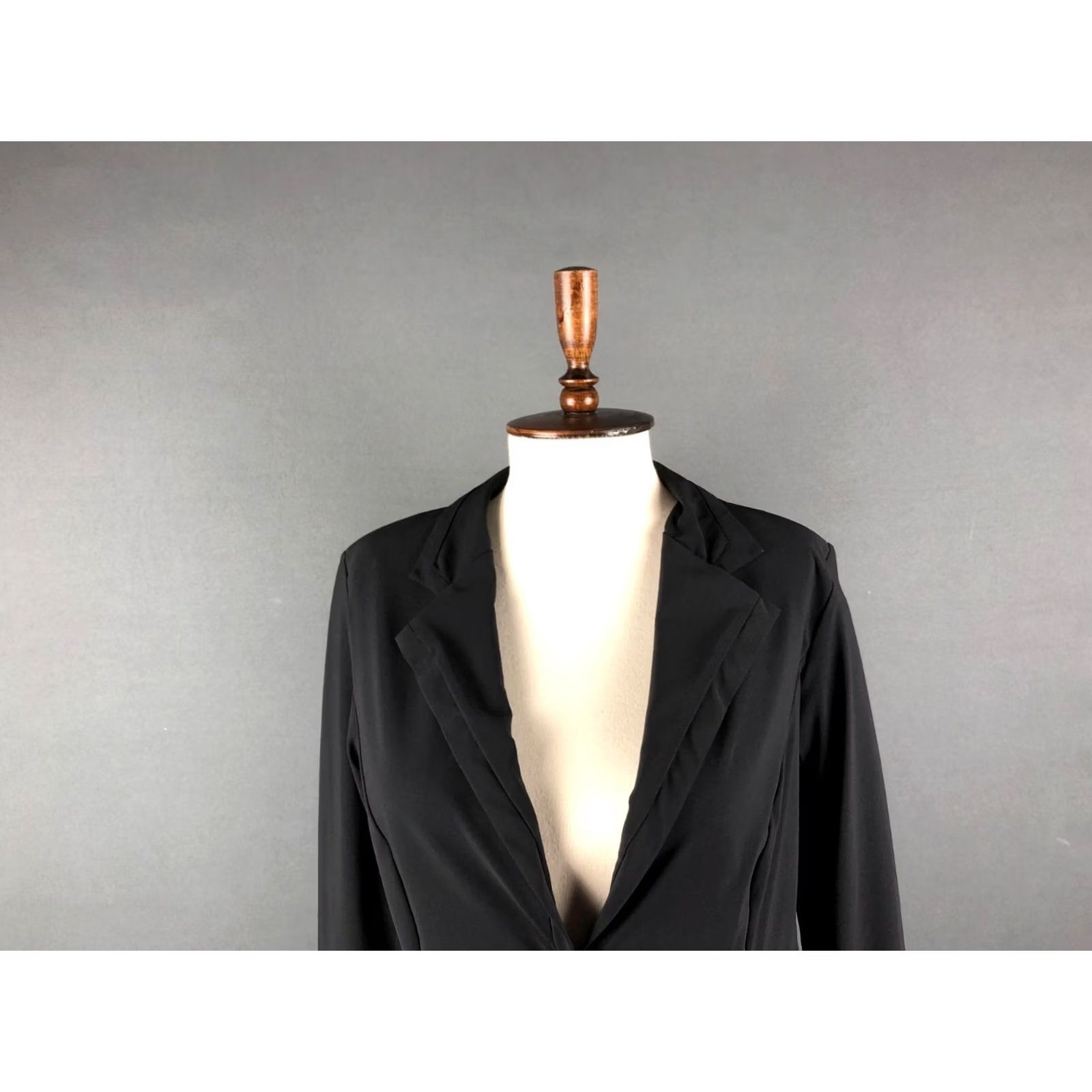 Vintage Aventures Des Toiles Womens Jacket - Black Polyamide Single-Breasted - 38" Size Size XS / US 0-2 / IT 36-38 - 5 Thumbnail
