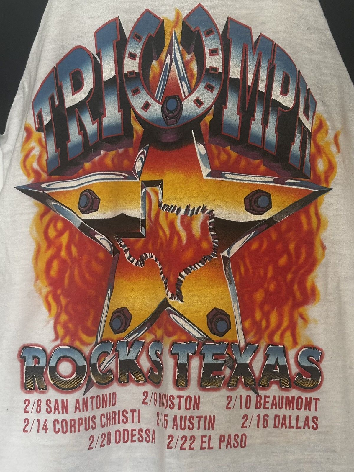 Vintage Vintage 1985 Triumph Raglan Size US S / EU 44-46 / 1 - 6 Thumbnail