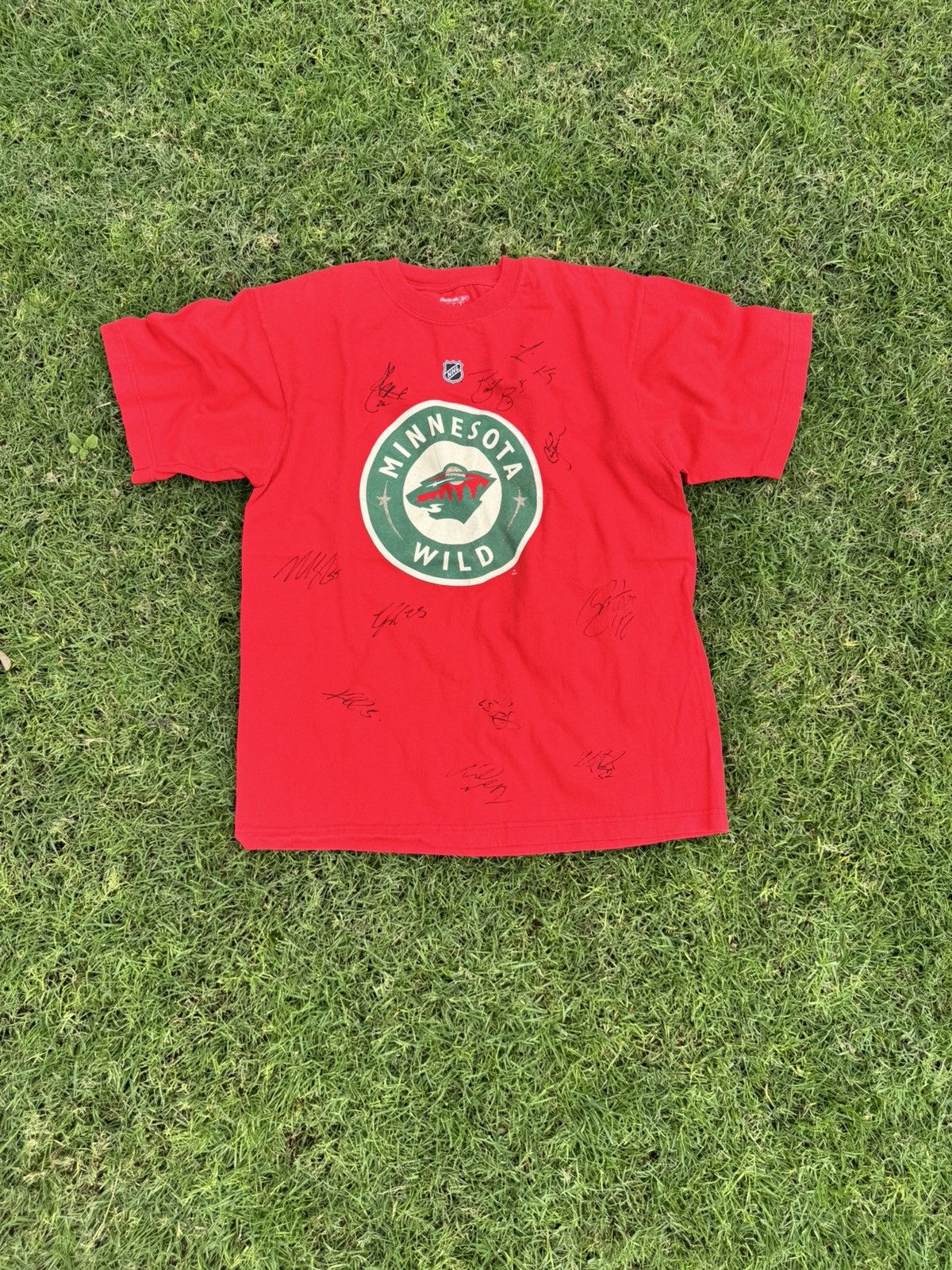 Reebok Reebok Minnesota Wild Zach boogaard #24 NHL Player T-shirt Size US M / EU 48-50 / 2 - 1 Thumbnail